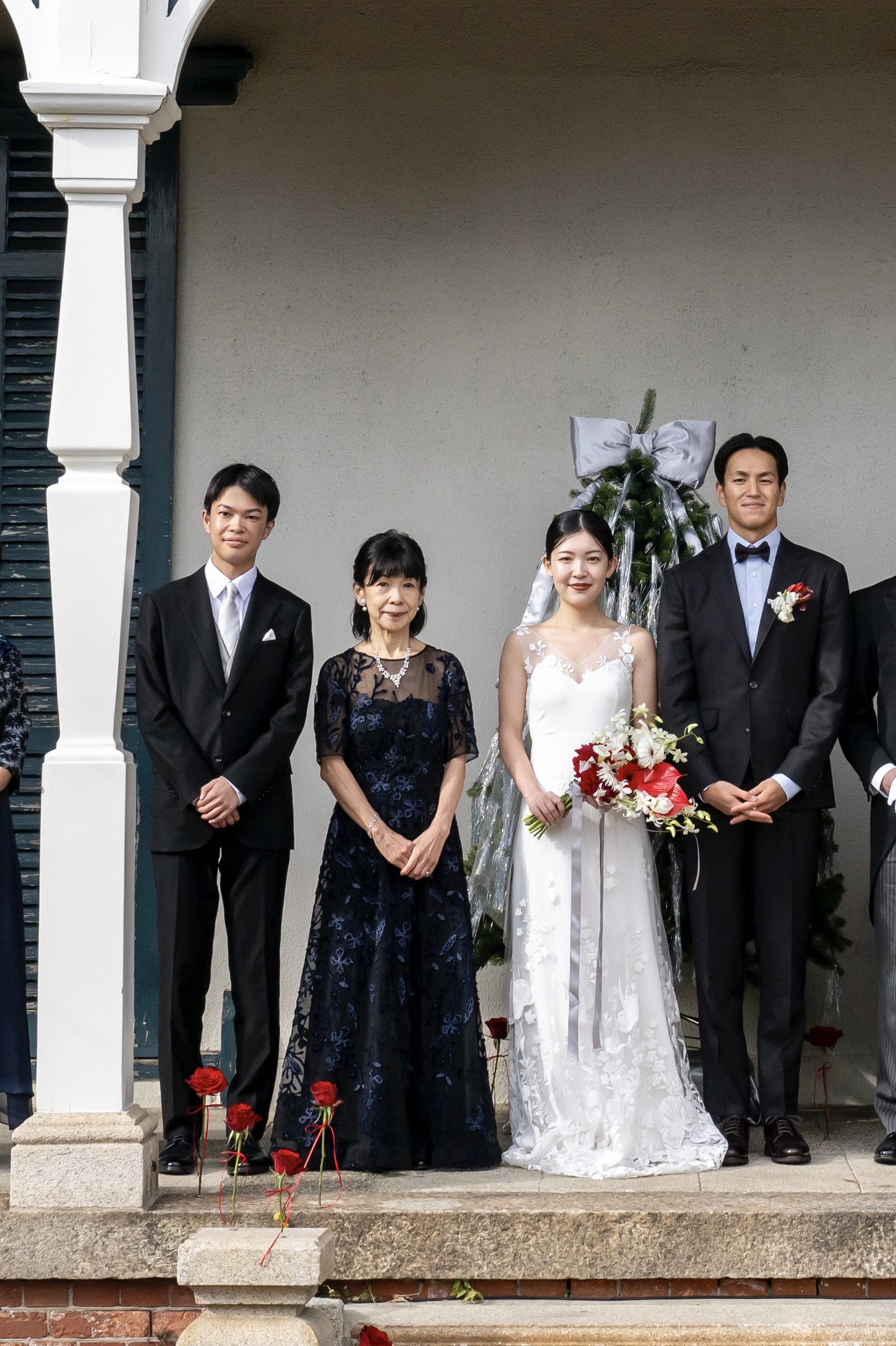 新郎母ドレス　新婦母ドレス　マザードレス　ママドレス マザーズドレス　結婚式母ドレス　母親ドレス　ヘアスタイル　ヘアアレンジ　ヘアセット