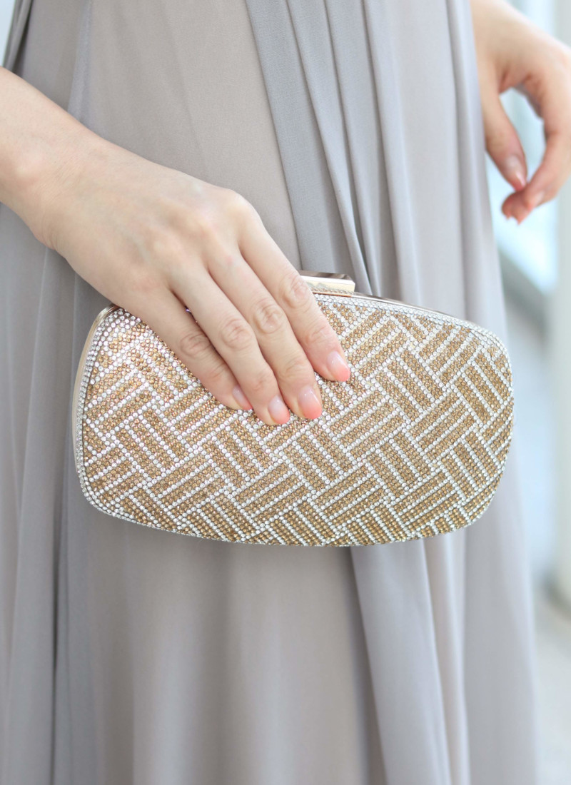 RMD-032 ジュリア・ターナー グレージュビジュー×シフォンフェミニンDress バッグ