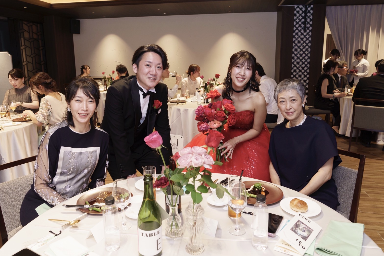 新郎母ドレス　新婦母ドレス　マザードレス　ママドレス マザーズドレス　結婚式母ドレス　母親ドレス　ヘアスタイル　ヘアアレンジ　ヘアセット