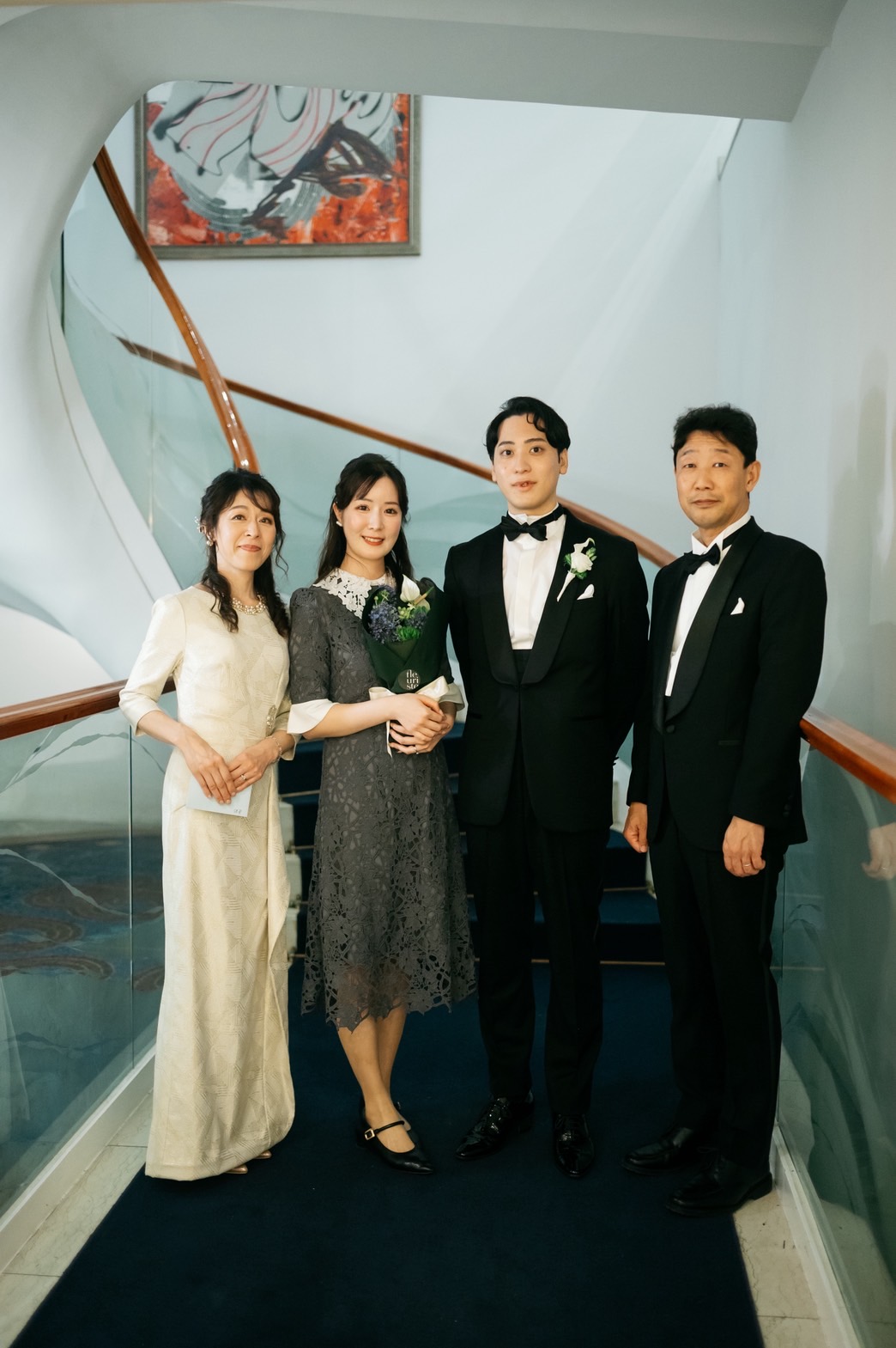 新郎母ドレス　新婦母ドレス　マザードレス　ママドレス マザーズドレス　結婚式母ドレス　母親ドレス　ヘアスタイル　ヘアアレンジ　ヘアセット