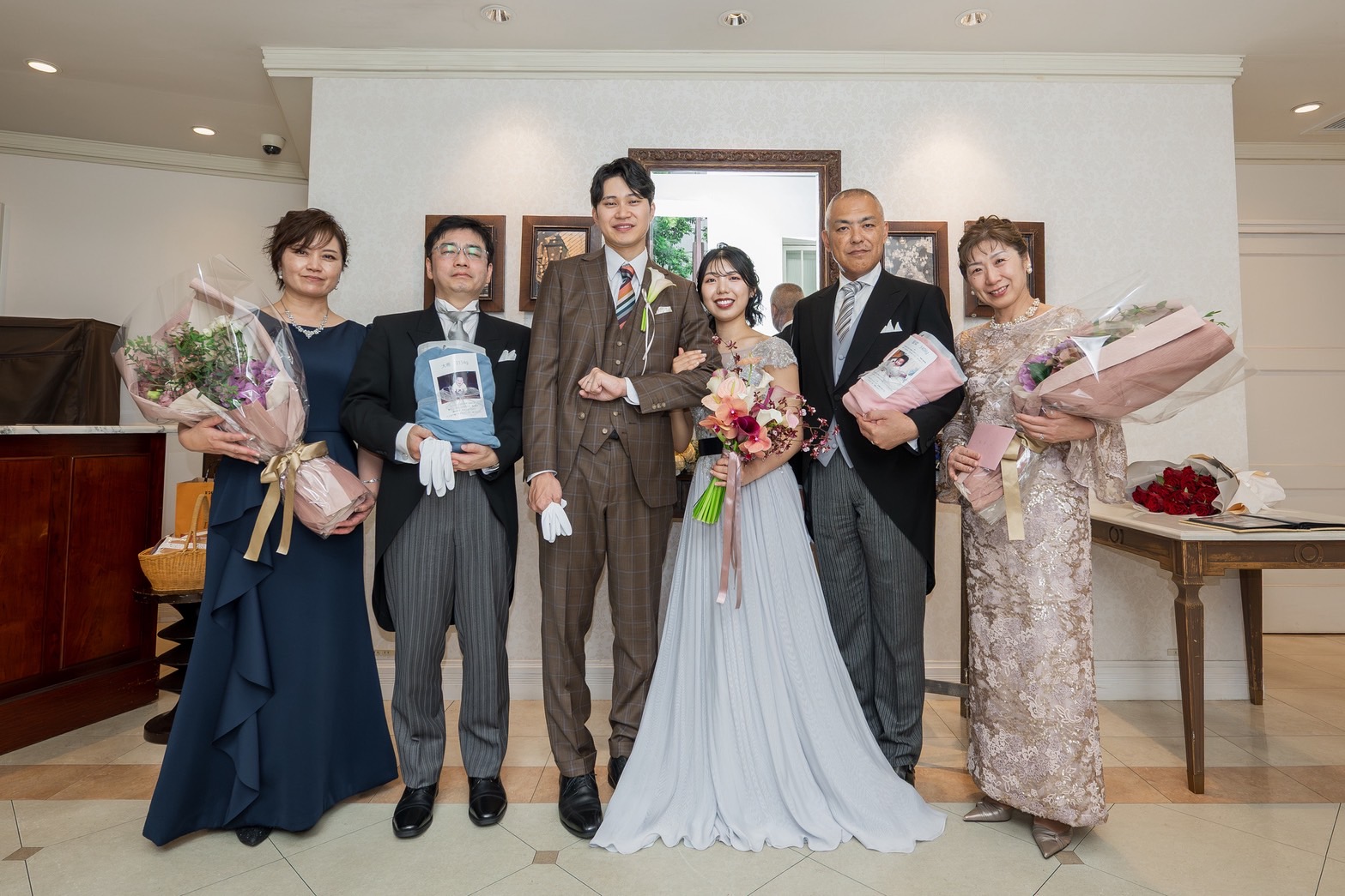 新郎母ドレス　新婦母ドレス　マザードレス　ママドレス マザーズドレス　結婚式母ドレス　母親ドレス　ヘアスタイル　ヘアアレンジ　ヘアセット