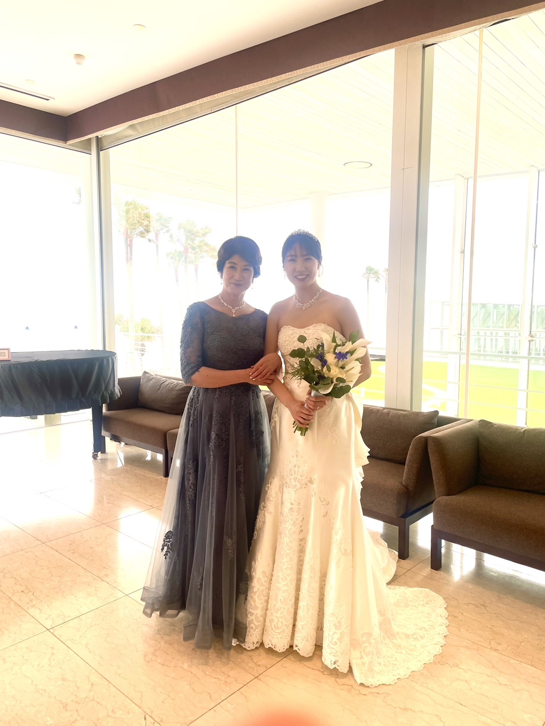 新郎母ドレス　新婦母ドレス　マザードレス　ママドレス マザーズドレス　結婚式母ドレス　母親ドレス　ヘアスタイル　ヘアアレンジ　ヘアセット