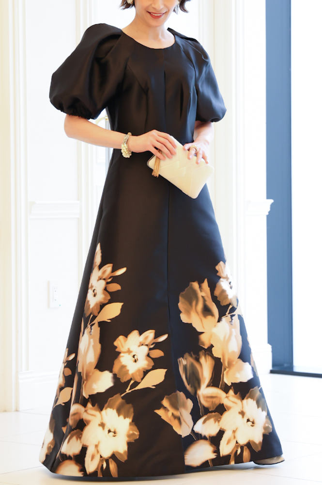 新郎母ドレス　新婦母ドレス　マザードレス　ママドレス マザーズドレス　結婚式母ドレス　母親ドレス　ヘアスタイル　ヘアアレンジ　ヘアセット