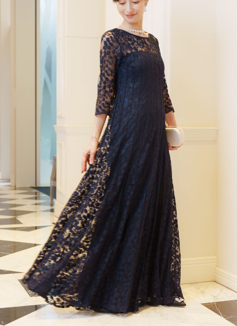 新郎母ドレス　新婦母ドレス　マザードレス　ママドレス マザーズドレス　結婚式母ドレス　母親ドレス　ヘアスタイル　ヘアアレンジ　ヘアセット