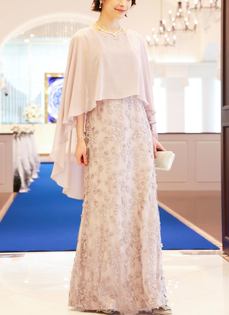 新郎母ドレス　新婦母ドレス　マザードレス　ママドレス マザーズドレス　結婚式母ドレス　母親ドレス　ヘアスタイル　ヘアアレンジ　ヘアセット