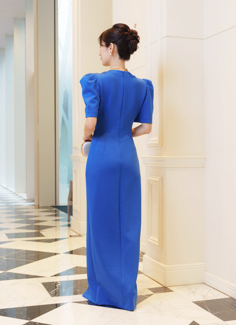 新郎母ドレス　新婦母ドレス　マザードレス　ママドレス マザーズドレス　結婚式母ドレス　母親ドレス　ヘアスタイル　ヘアアレンジ　ヘアセット