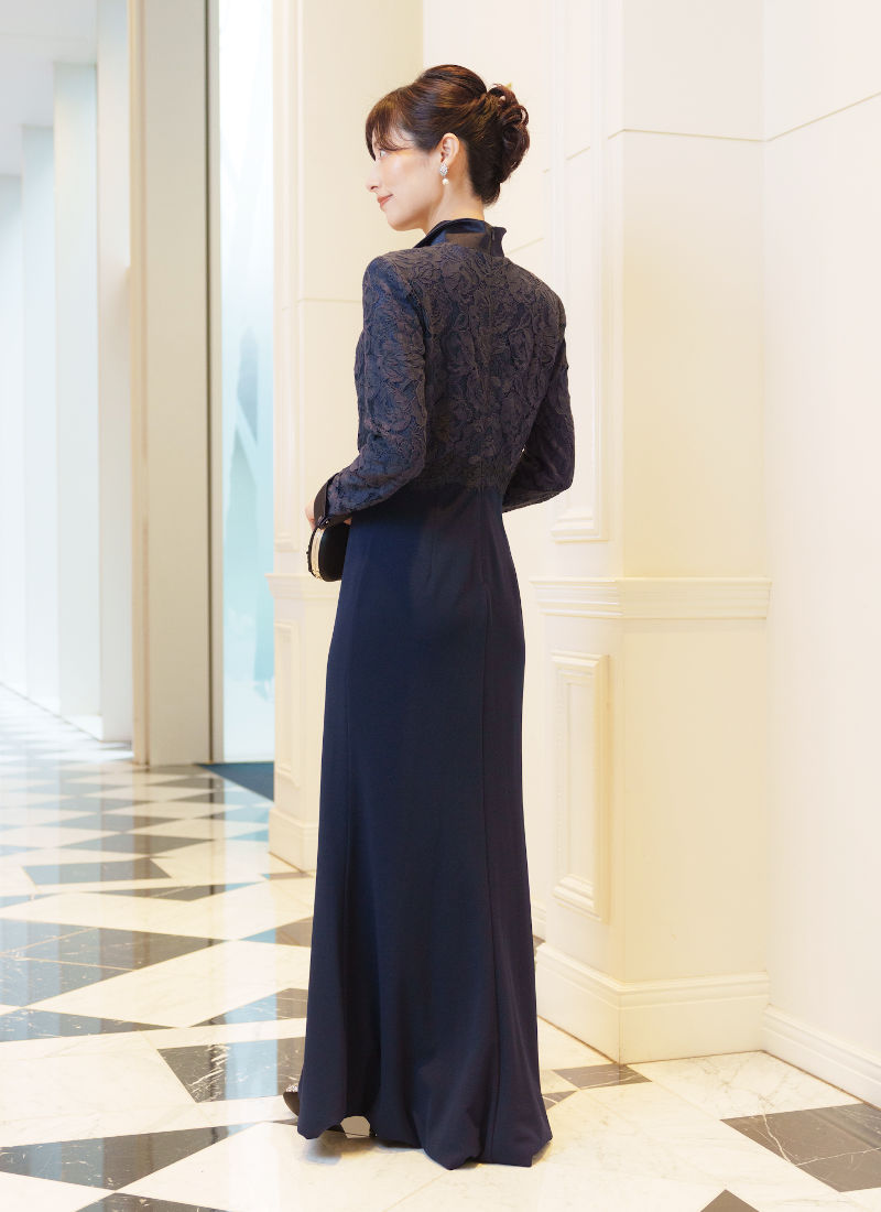 新郎母ドレス　新婦母ドレス　マザードレス　ママドレス マザーズドレス　結婚式母ドレス　母親ドレス　ヘアスタイル　ヘアアレンジ　ヘアセット