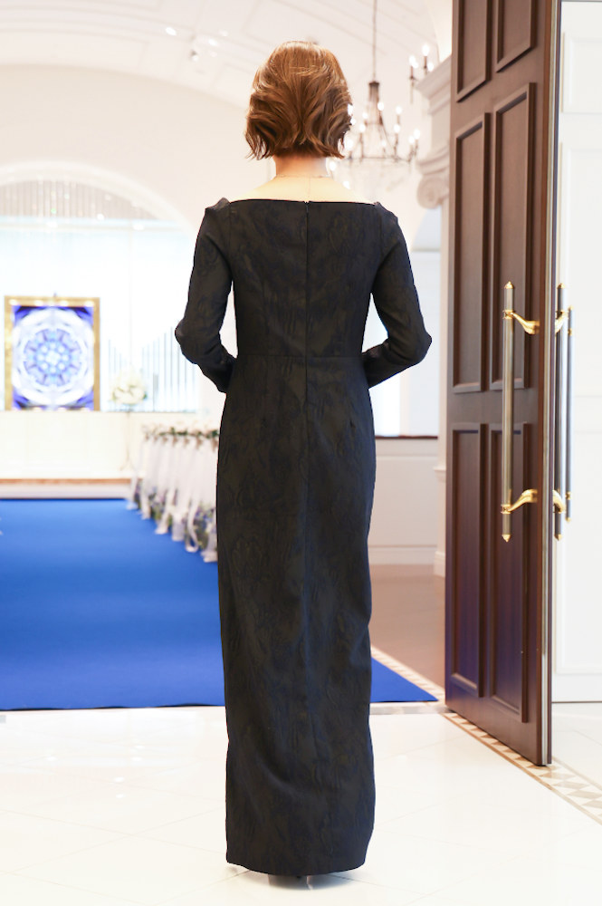 新郎母ドレス　新婦母ドレス　マザードレス　ママドレス マザーズドレス　結婚式母ドレス　母親ドレス　ヘアスタイル　ヘアアレンジ　ヘアセット