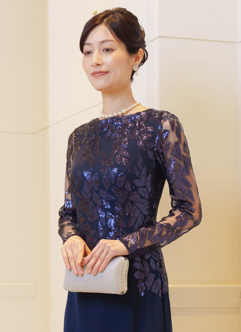 新郎母ドレス　新婦母ドレス　マザードレス　ママドレス マザーズドレス　結婚式母ドレス　母親ドレス　ヘアスタイル　ヘアアレンジ　ヘアセット