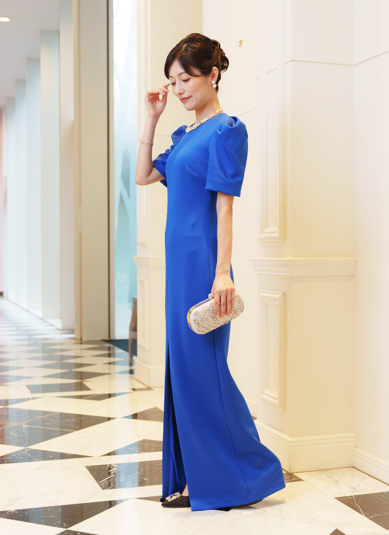 新郎母ドレス　新婦母ドレス　マザードレス　ママドレス マザーズドレス　結婚式母ドレス　母親ドレス　ヘアスタイル　ヘアアレンジ　ヘアセット