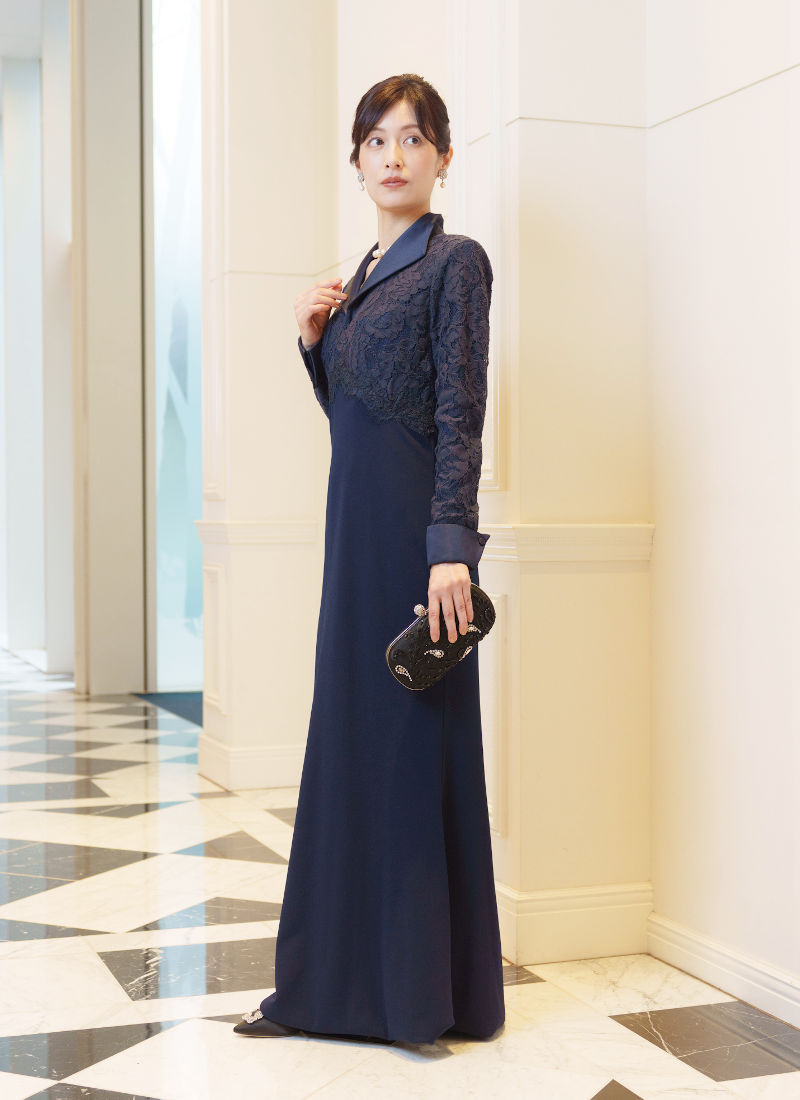 新郎母ドレス　新婦母ドレス　マザードレス　ママドレス マザーズドレス　結婚式母ドレス　母親ドレス　ヘアスタイル　ヘアアレンジ　ヘアセット