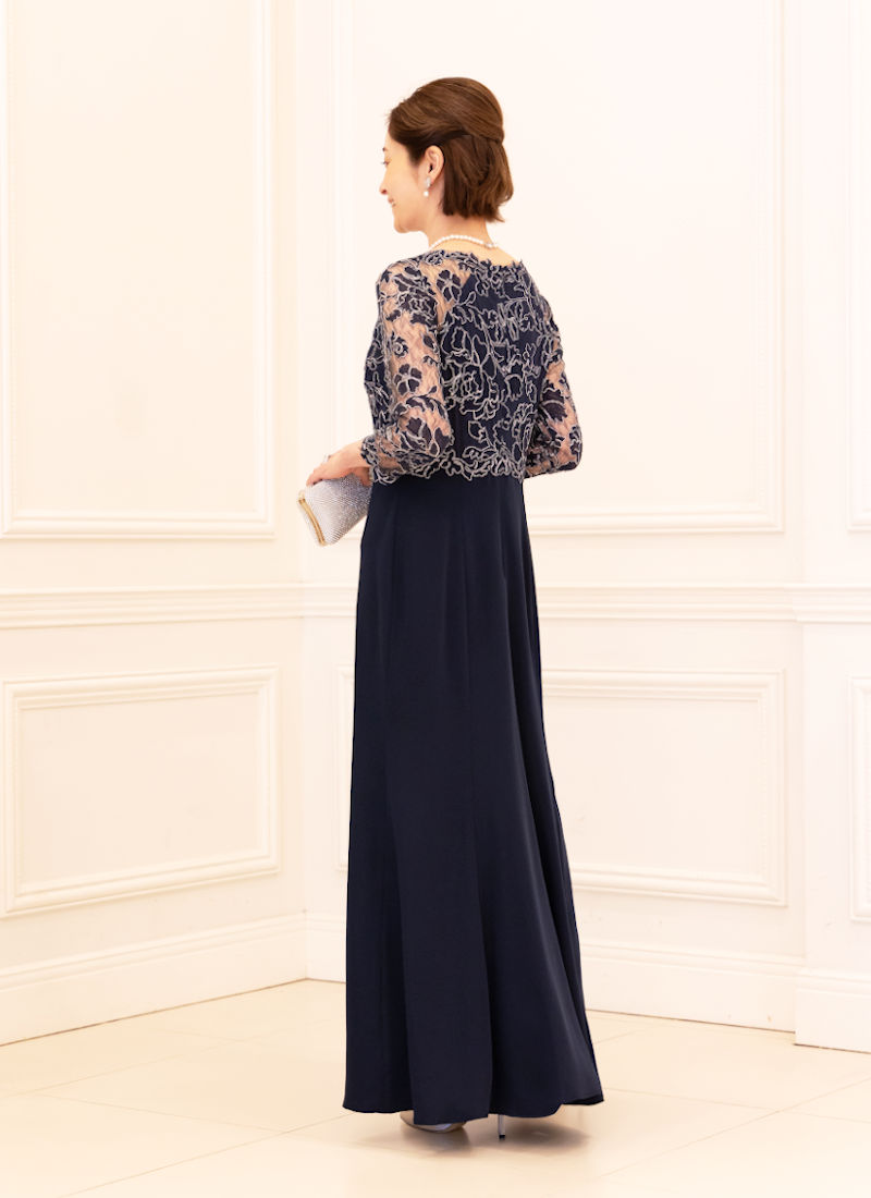 新郎母ドレス　新婦母ドレス　マザードレス　ママドレス マザーズドレス　結婚式母ドレス　母親ドレス　ヘアスタイル　ヘアアレンジ　ヘアセット