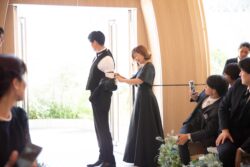 新郎母ドレス　新婦母ドレス　マザードレス　ママドレス マザーズドレス　結婚式母ドレス　母親ドレス　ヘアスタイル　ヘアアレンジ　ヘアセット