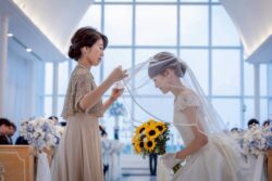 新郎母ドレス　新婦母ドレス　マザードレス　ママドレス マザーズドレス　結婚式母ドレス　母親ドレス　ヘアスタイル　ヘアアレンジ　ヘアセット