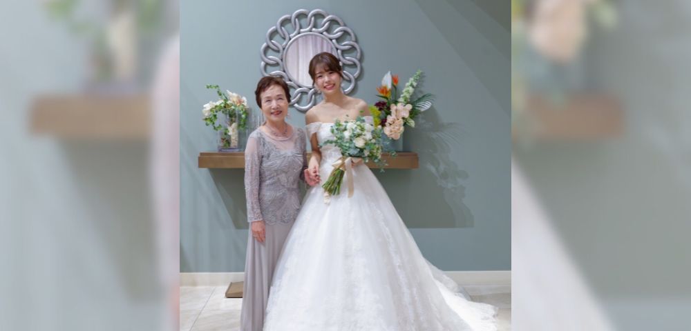 グランマへサプライズ！美しきDressUpで輝いたお孫ちゃんの晴れの日